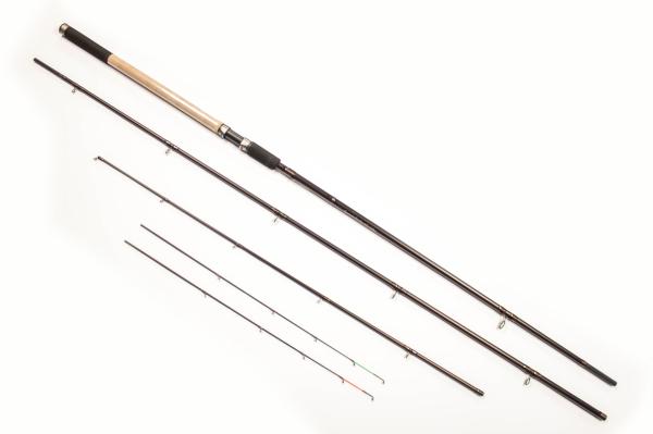 Tubertini EthnicStream Feeder, 4.20m., 3 delig, 60 - 120 gram, 2 carbon toppen 4-5 oz