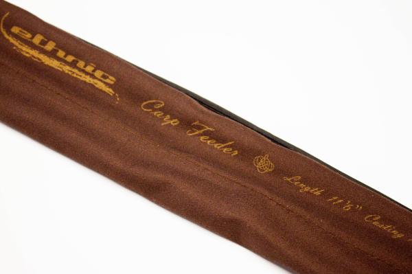 Tubertini EthnicCarp Feeder, 11.6 Ft, 3,50m, 2 delig, 15 - 50 gram, 3 carbon toppen, 2-3-4 oz
