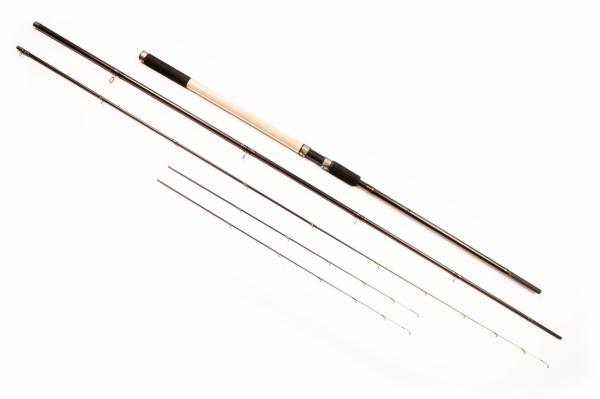Tubertini Ethnic Carp Feeder, 12.6 Ft, 3,78 m, 3 delig, 30 - 80 gram, 3 carbon toppen 2-3-4 oz